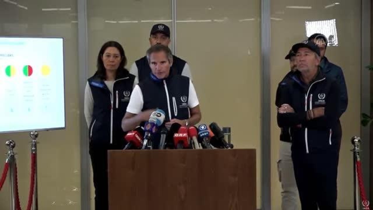 UAEA Başkanı Grossi, Zaporijya Nükleer Santrali'ne ilişkin açıklamalarda bulundu