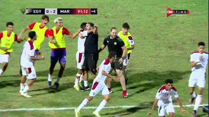 الهدف الثانى لمنتخب المغرب