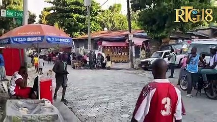 Dirijan legliz ''Dieu En Christ'' kafoufèy tanmen yon kanpay netwayaj pandan yap klotire yon kwazad.