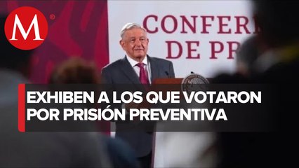 AMLO pide congruencia a líderes del PRI y el PAN frente a prisión preventiva oficiosa