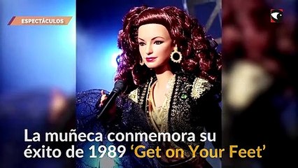 Crearon una Barbie en honor a la cantante Gloria Estefan