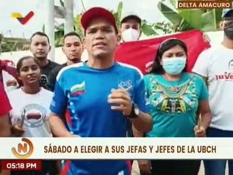 Delta Amacuro | Militantes del PSUV invitan al pueblo a participar en la elección de las UBCH