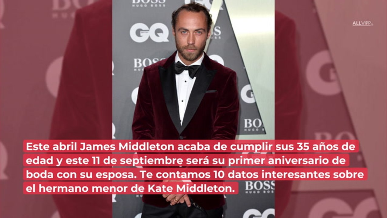 James Middleton: diez datos curiosos sobre el hermano de la princesa Kate