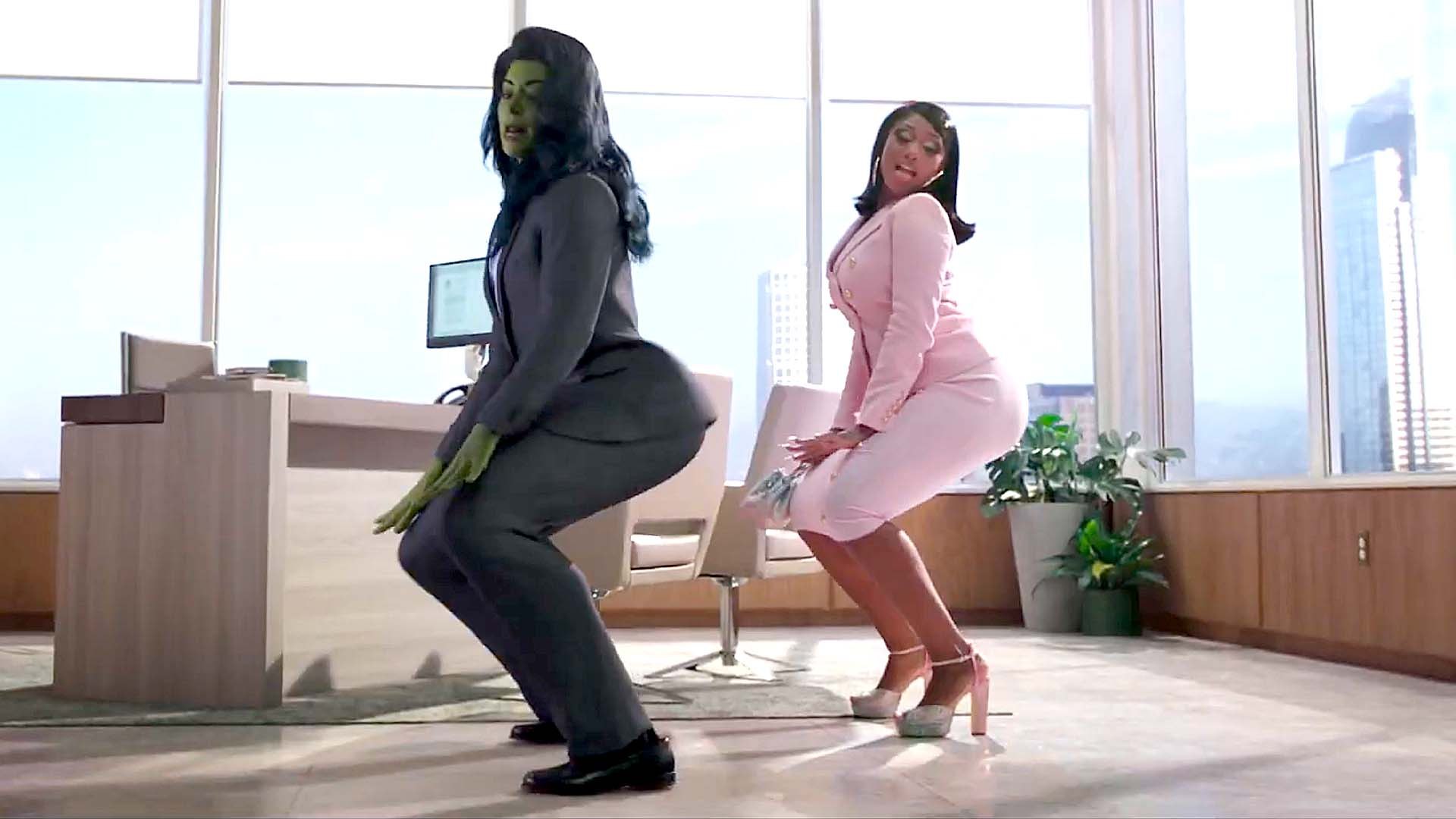 ⁣Megan Thee Stallion Dishes on Her She-Hulk: Attorney at Law Twerking Experience