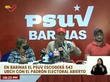 En Barinas PSUV escogerá a 543 jefes de UBCH con el padrón electoral abierto