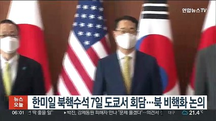 Descargar video: 한미일 북핵수석대표 7일 도쿄서 회담…북한 비핵화 논의