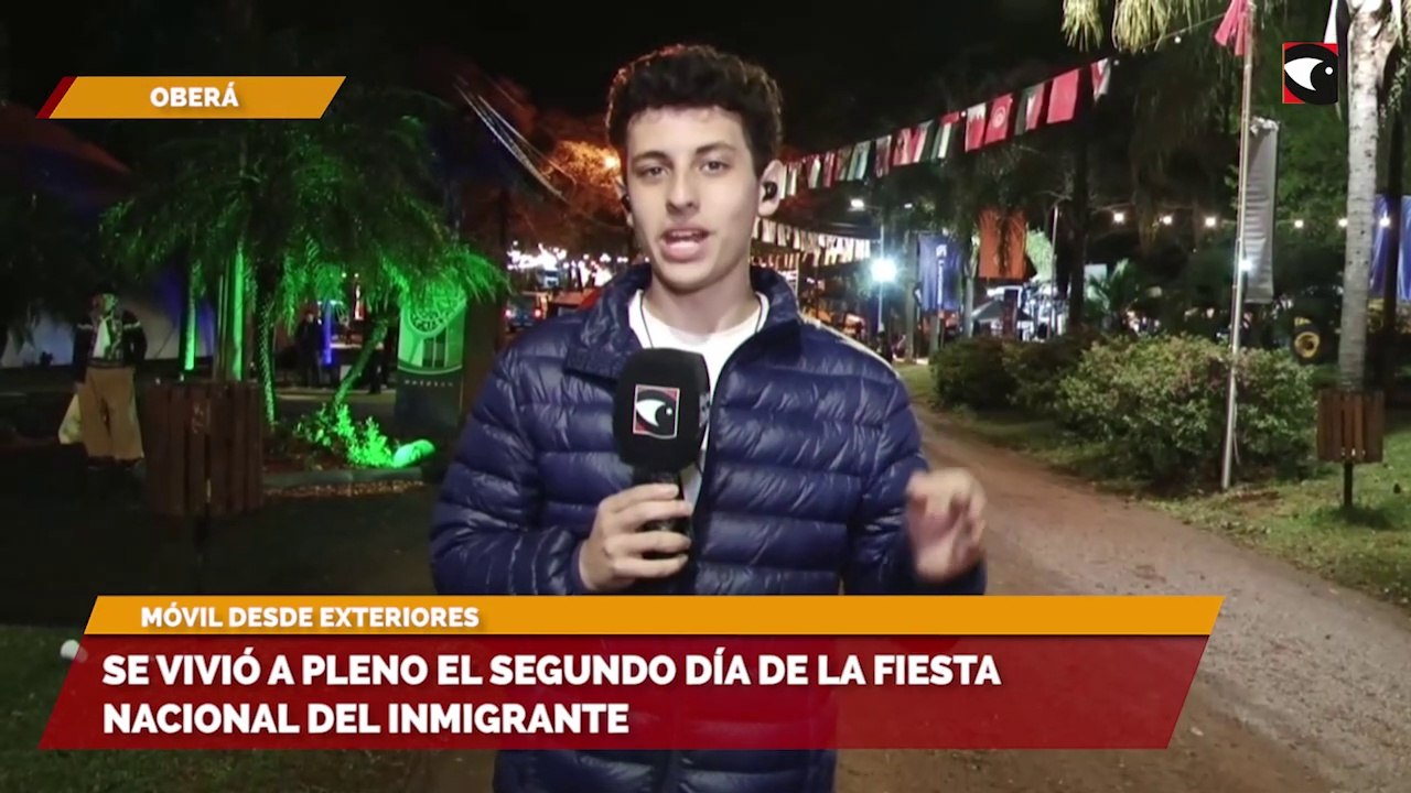 Se vivió a pleno el segundo día de la Fiesta Nacional del Inmigrante