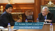AMLO invita a Evo Morales al país para celebrar la Independencia de México