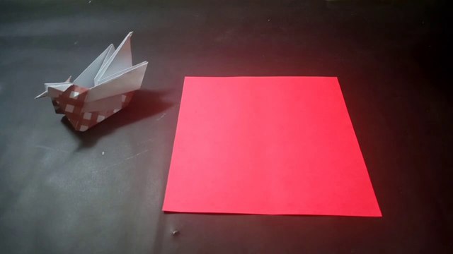 Cara Membuat Origami Burung || Origami Bird