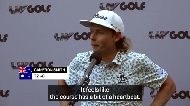 Smith 'really enjoyed' first round of LIV Golf