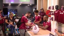 td7-Saprissa se llenó del apoyo de su afición previo a visitar el Lito Pérez -020922