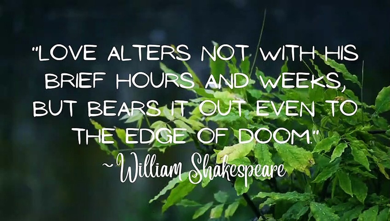 Quote tokoh ternama [William Shakespeare]