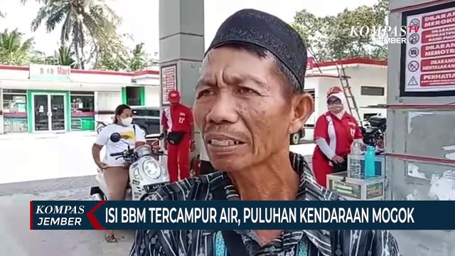 Puluhan Kendaraan Mogok Usai Isi BBM Tercampur Air di SPBU