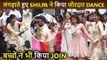 Ganpati Visarjan 2022 | Shilpa Shetty Does CRAZY Dance With Samisha & Viaan, Raj Kundra Hides Face