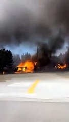 California'da orman yangını: Evler tahliye edildi