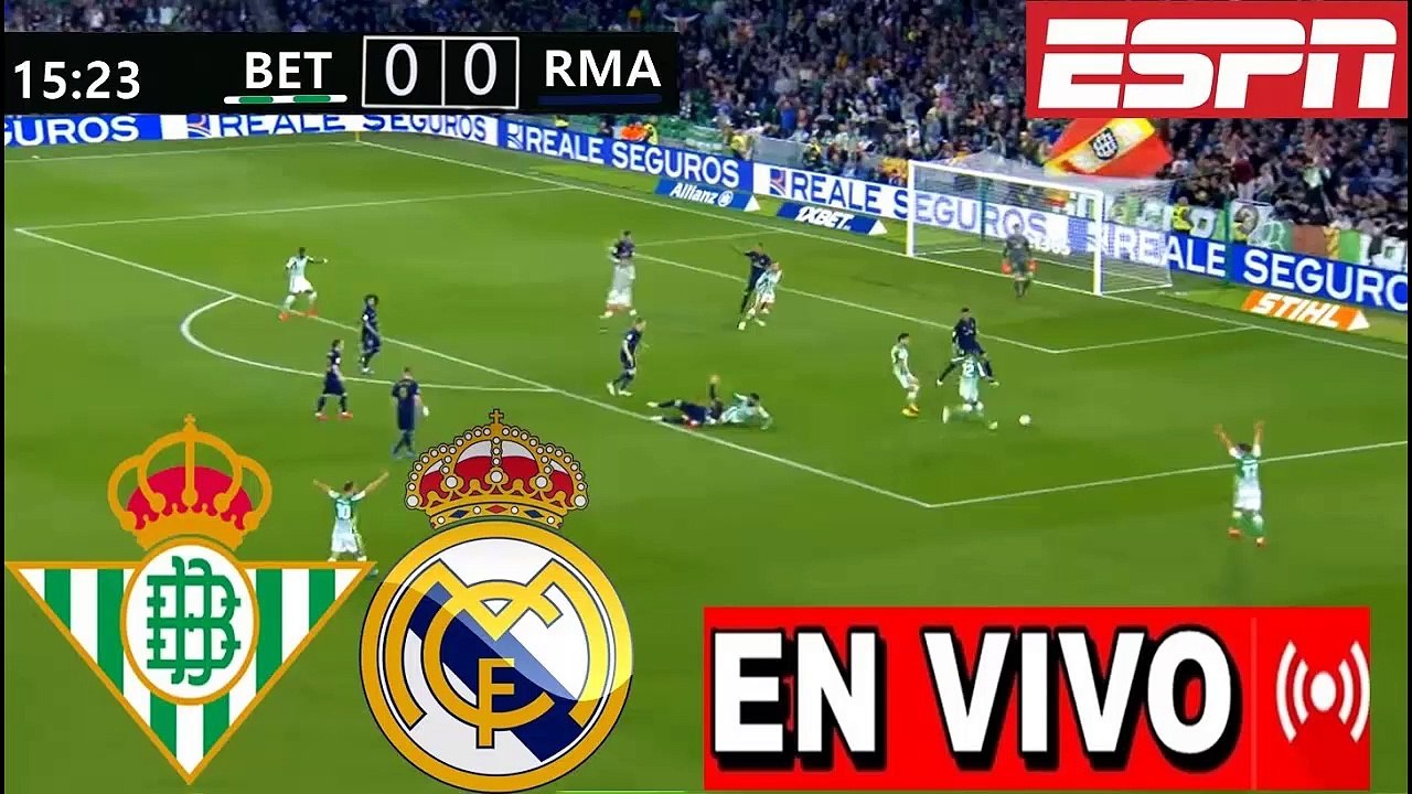 Real Madrid Vs Real Betis En Vivo La Liga 2022 ⚽ Pirlo Tv - Vídeo ...
