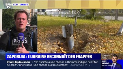 L'Ukraine a indiqué avoir frappé une base russe non loin de la centrale de Zaporijia