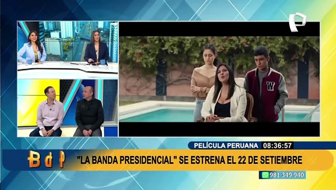 “La banda presidencial”: Este 22 de setiembre se estrena comedia en los cines