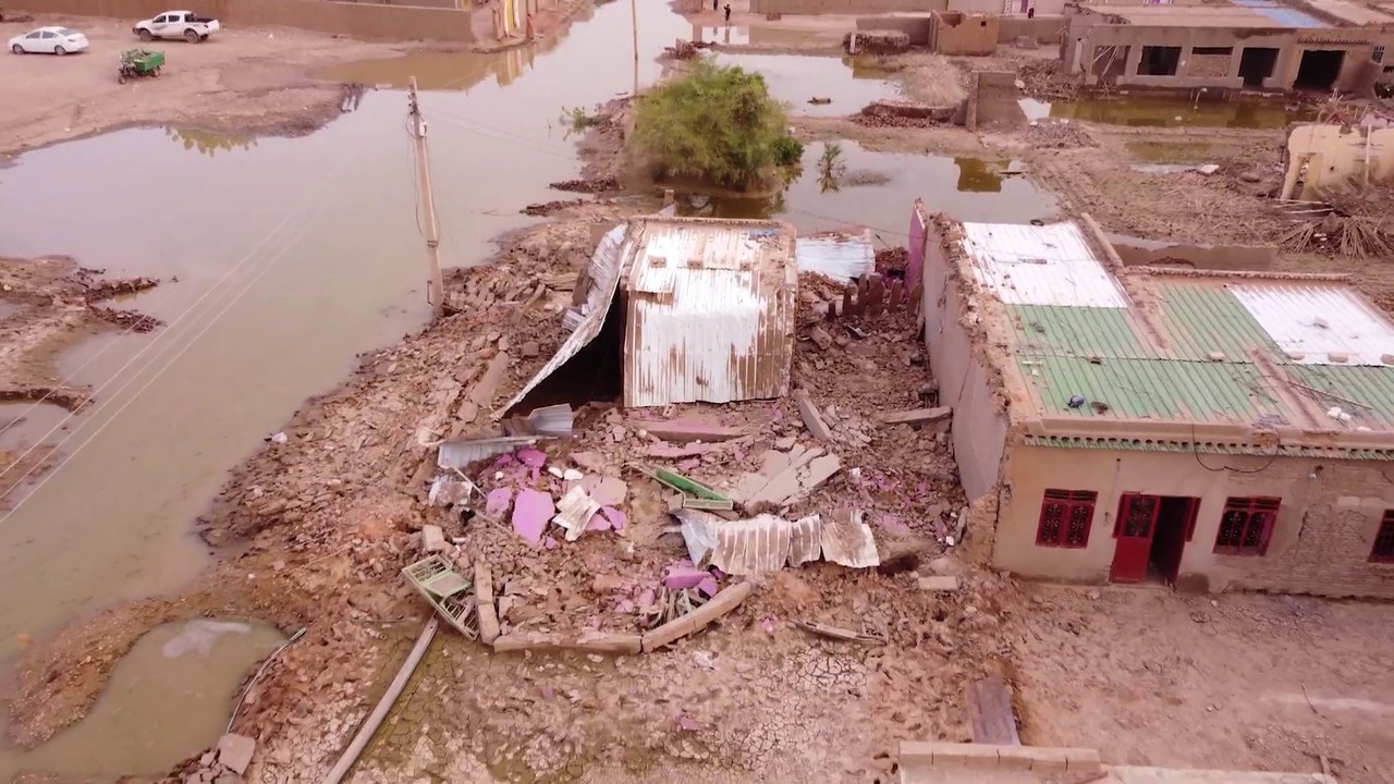 السودان يواجه كارثة إنسانية بسبب الفيضان واستمر...