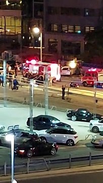 Εικόνες από το σημείο όπου σημειώθηκε το τροχαίο με τον Τραννό