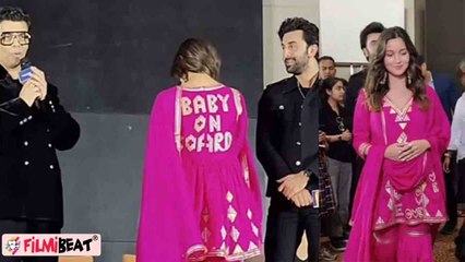 Pregnant Alia Bhatt गुलाबी रंग के सूट पर Baby On Board लिखवा हुईं ट्रोल, लोगों ने सुनाई खरी खोटी
