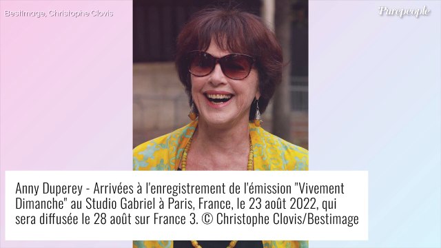 Anny Duperey pas une grand-mère joueuse , rares confidences sur sa famille