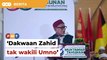 Kenyataan Zahid dakwa kerjasama MN dangkal tak wakili Umno, kata Hadi