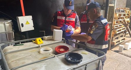İstanbul’da binlerce litre sahte motor yağı ele geçirildi