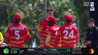 Australia vs Zimbabwe Highlights 3rd ODI Match