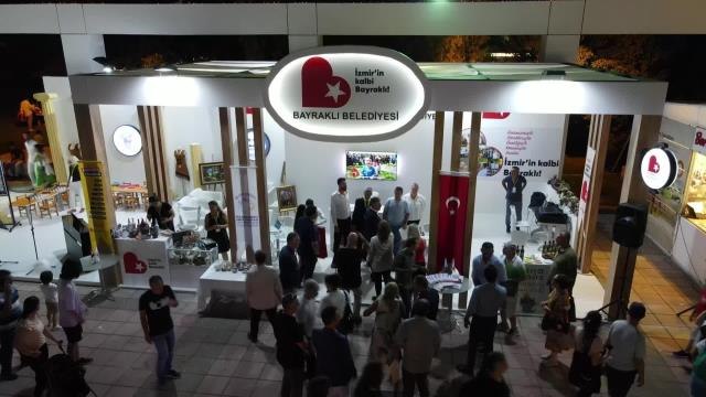 İzmir haberleri | Bayraklı, İzmir Enternasyonal Fuarı'ndaki Yerini Aldı
