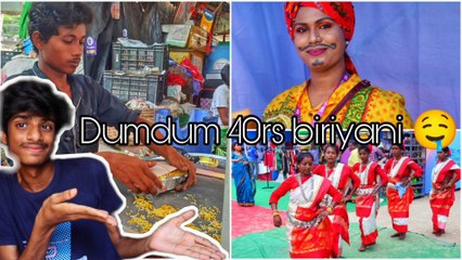 40rs. Biriyani তাও দমদমে। আর দারুন মেলা❤️