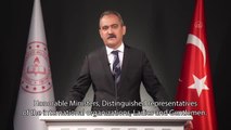 Milli Eğitim Bakanı Özer, G20 Eğitim Bakanları Toplantısı'na video mesaj gönderdi