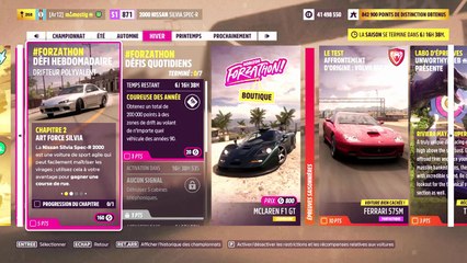 Forza Horizon 5 défi hebdomadaire drifteur polivalent
