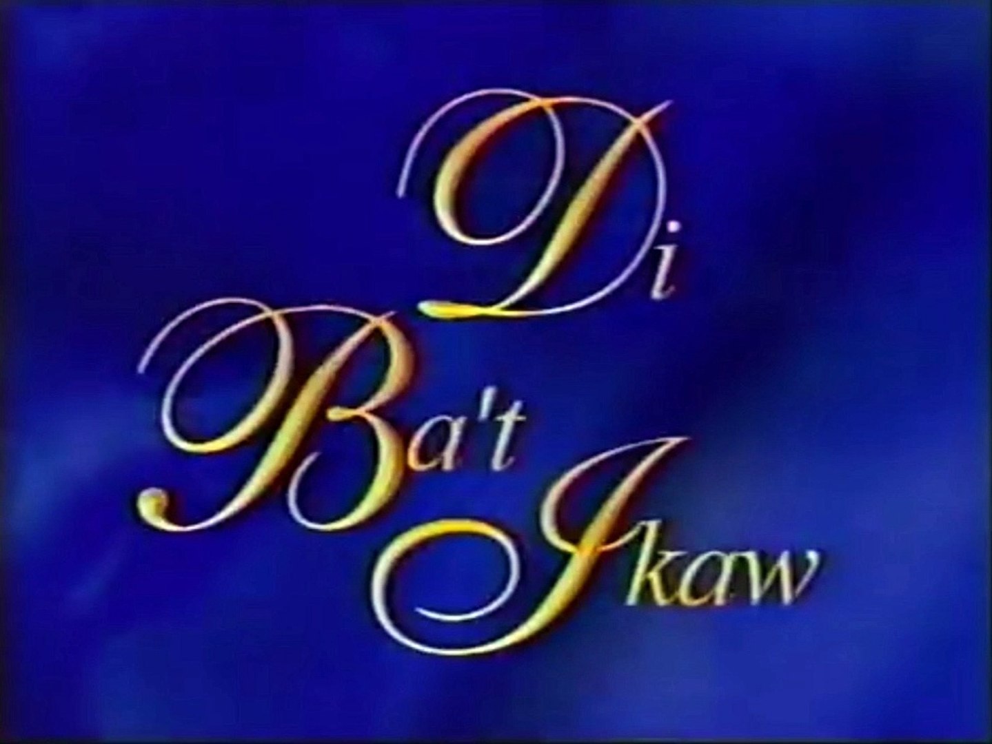 ⁣DI BA'T IKAW Teleserye Soundtrack (1999)