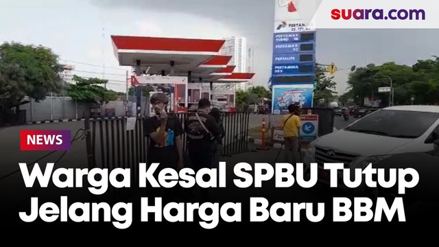Warga Bekasi Kesal SPBU Tutup Sesaat Sebelum Pemberlakuan Harga Baru BBM: Gak Jelas!