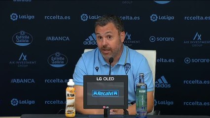 Sergio González: "Tenemos la mandíbula de cristal ahora mismo"