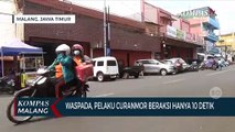 Waspada!! Pencurian Sepeda Motor di Warung Sate Malang, Pelaku Beraksi Hanya 10 Detik