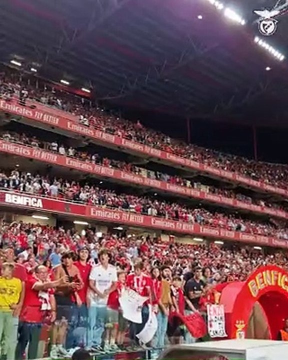 Benfica agradece apoio