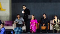 Karan Johar Touches Nagarjuna's Feet At Brahmastra Press Conference