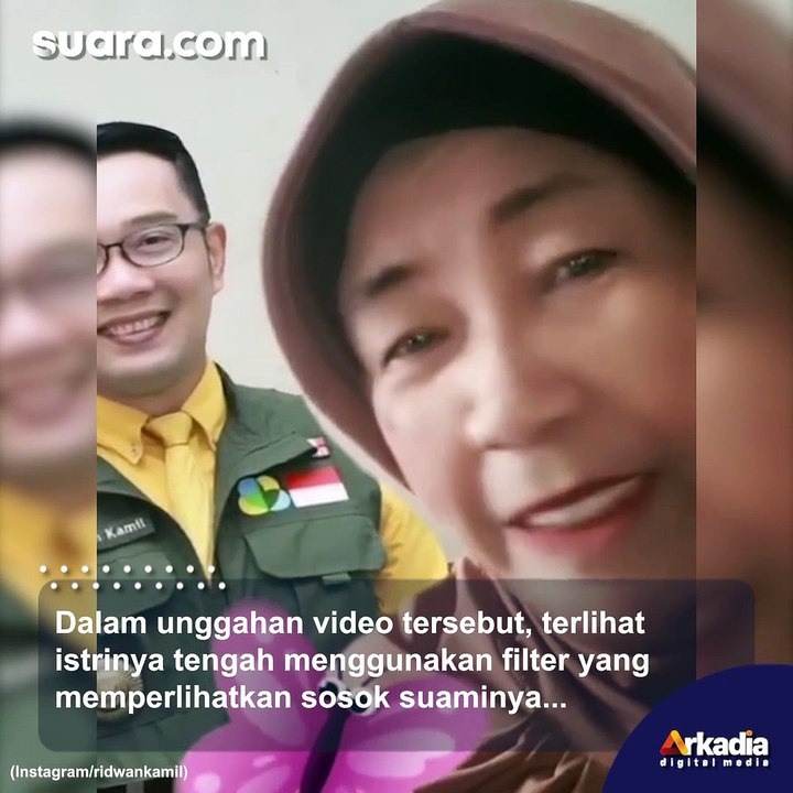 Ridwan Kamil Jadi Filter TikTok, Bu Atalia: Saya Pemilik Sesungguhnya