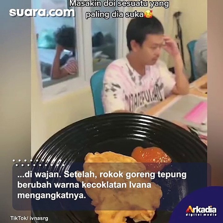 Viral Menu Special  Rokok Goreng Tepung untuk Suami, Ditonton 11,3 Juta Kali