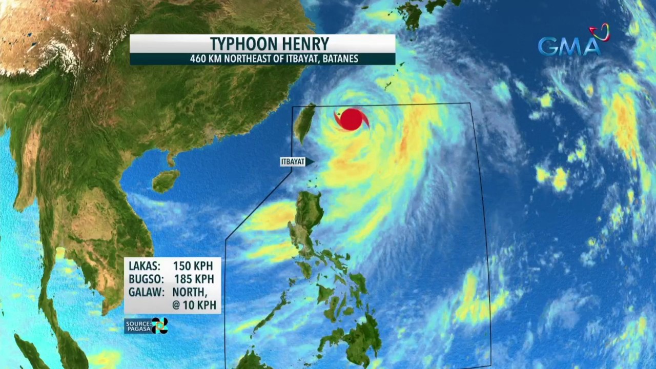 Bagyong Henry, inaasahang lalabas na ng PAR sa mga susunod na oras | 24 Oras Weekend