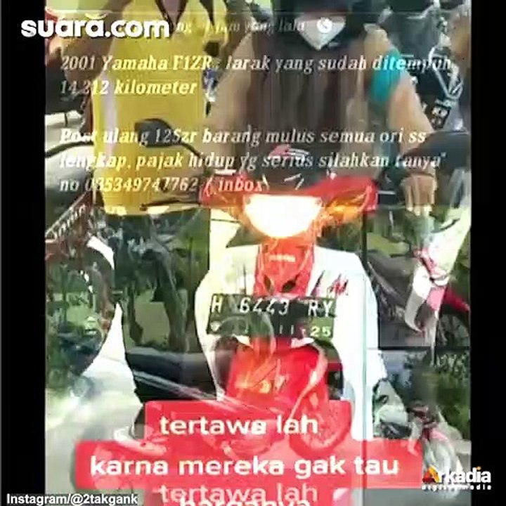 Cewek Ini Ditertawakan Teman Gegara Naik Sepeda Motor Jadul, Harga Fantastisnya Bikin Syok