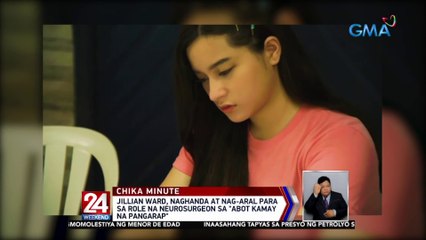 Jillian Ward, naghanda at nag-aral para sa role na neurosurgeon sa "Abot Kamay na Pangarap" | 24 Oras Weekend