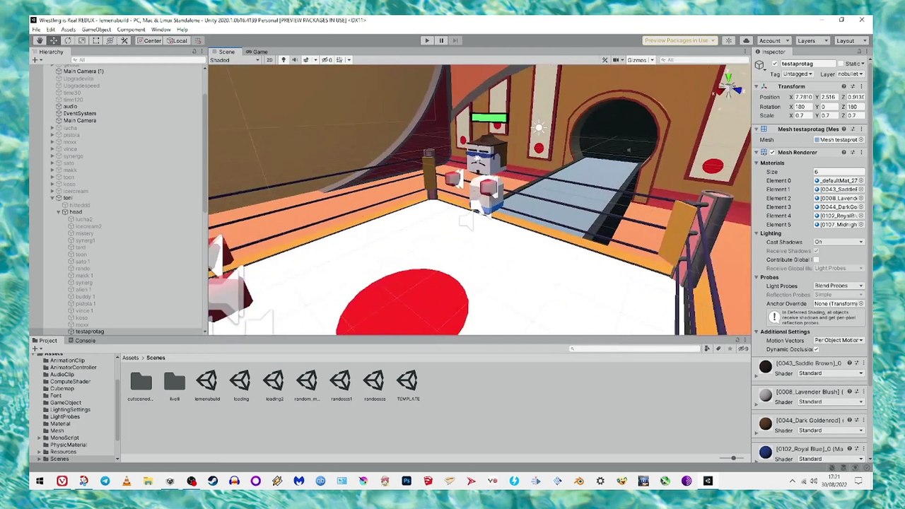 Remaking an old game of mine 3 YEARS LATER! - Wrestling is Real