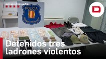 Detenidos 3 ladrones violentos de relojes de lujo en zonas ocio de Barcelona
