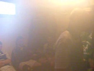 Les vestiaires à la mi-temps