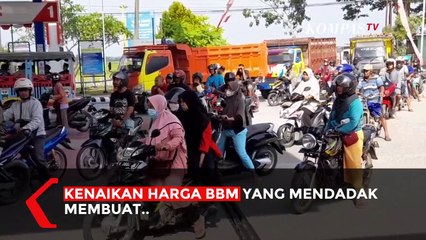 Warga Kaget Harga BBM Naik Setelah Antre Panjang di SPBU: Uangnya Pas-pasan, Jadi Kurang
