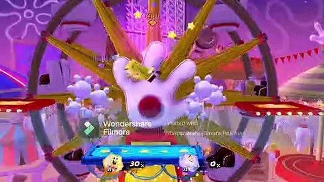 Nickelodeon All-Star Brawl Tournament: Fase de Grupos J4 #19: Bob Esponja VS Hombre Tostada En Polvo