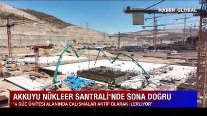 Akkuyu Nükleer Santrali'nde sona doğru! Proje ne zaman bitecek?